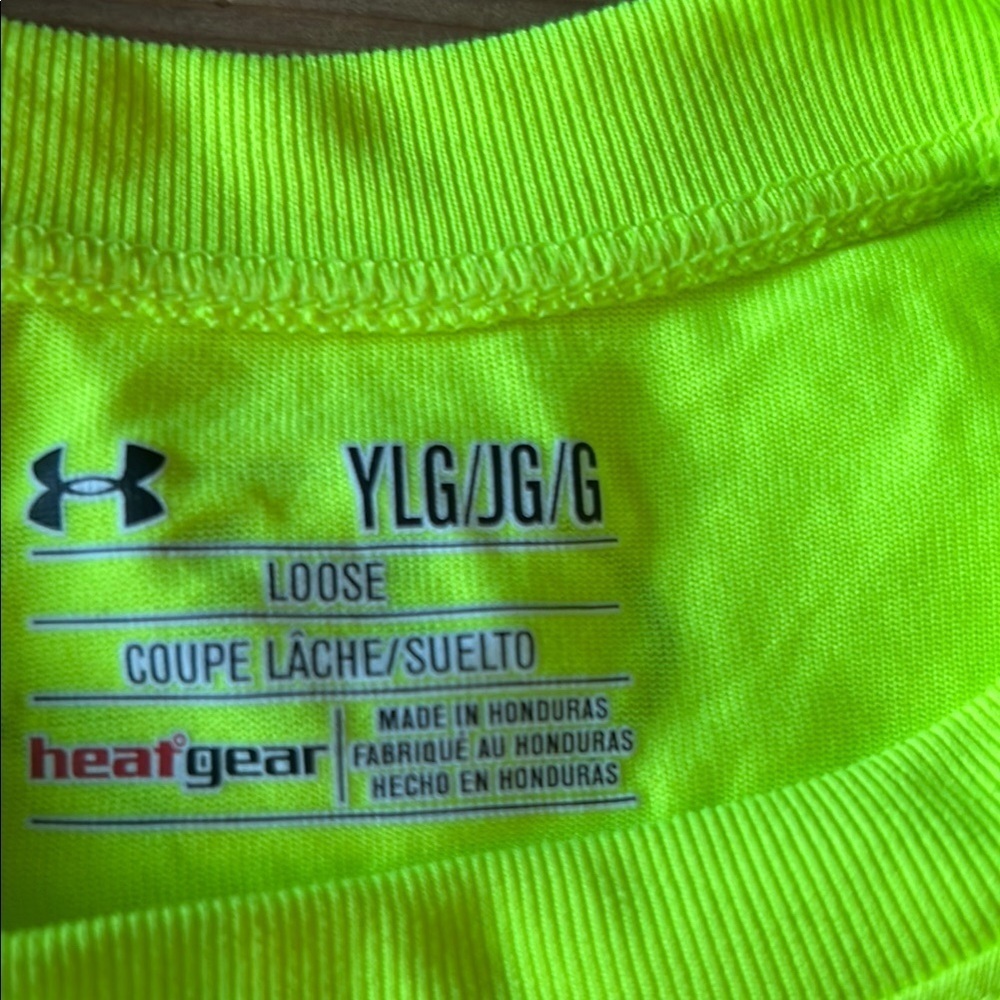 Under Armour Green and Black Athletic Tank Top - Picture 3 of 4